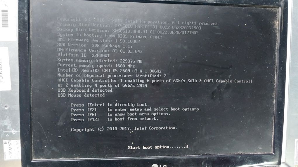 SERWER Intel/McAfee Server 2  230GB RAM DDR 4