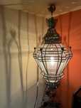 Plafon złoty lampa wisząca