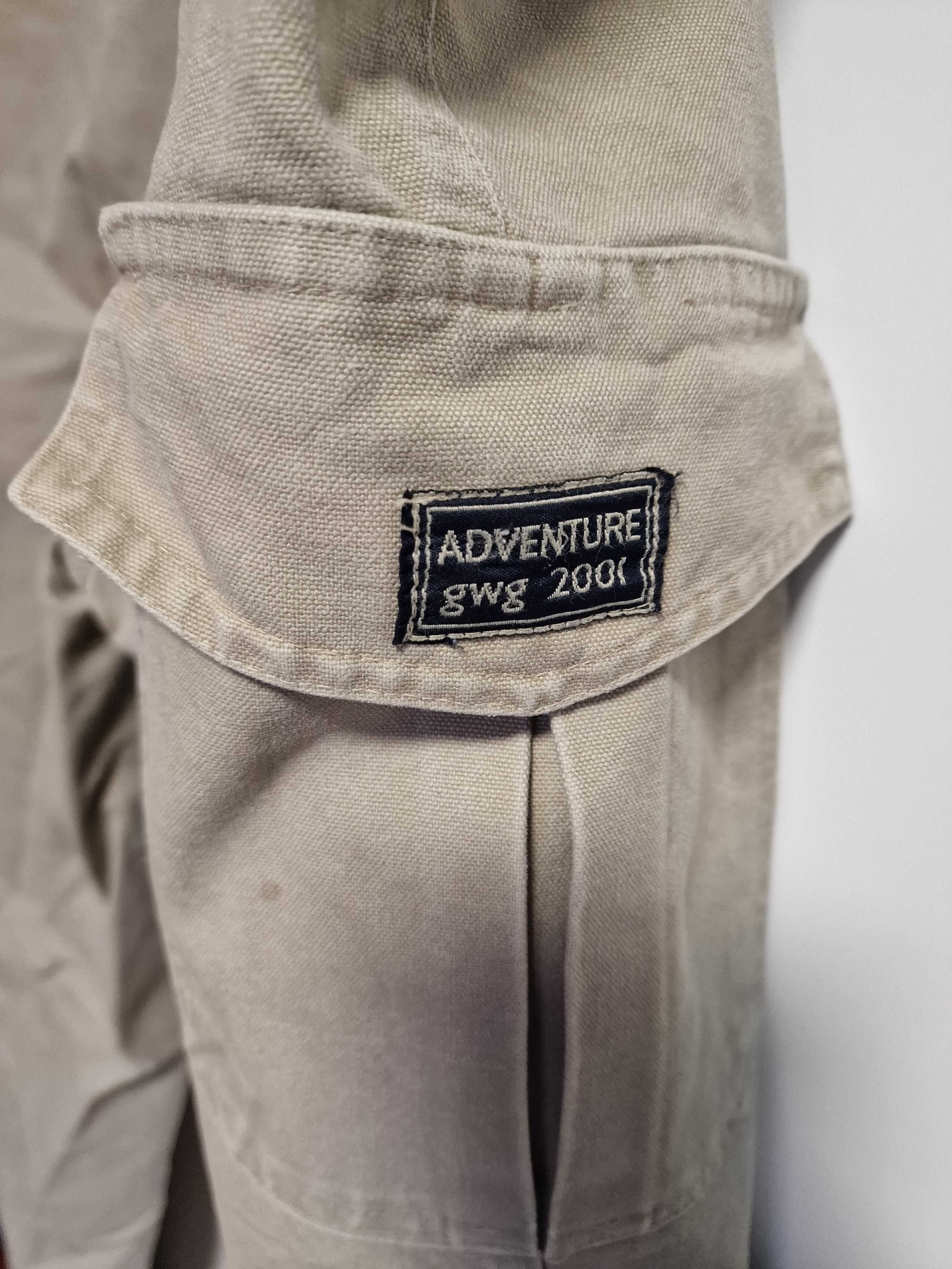 Spodnie jeansowe bojówki Adventure XL
