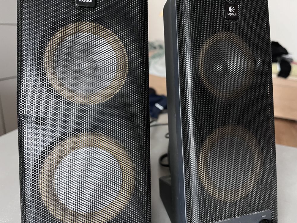 Głośniki komputerowe 2.0 Logitech X140 minijack