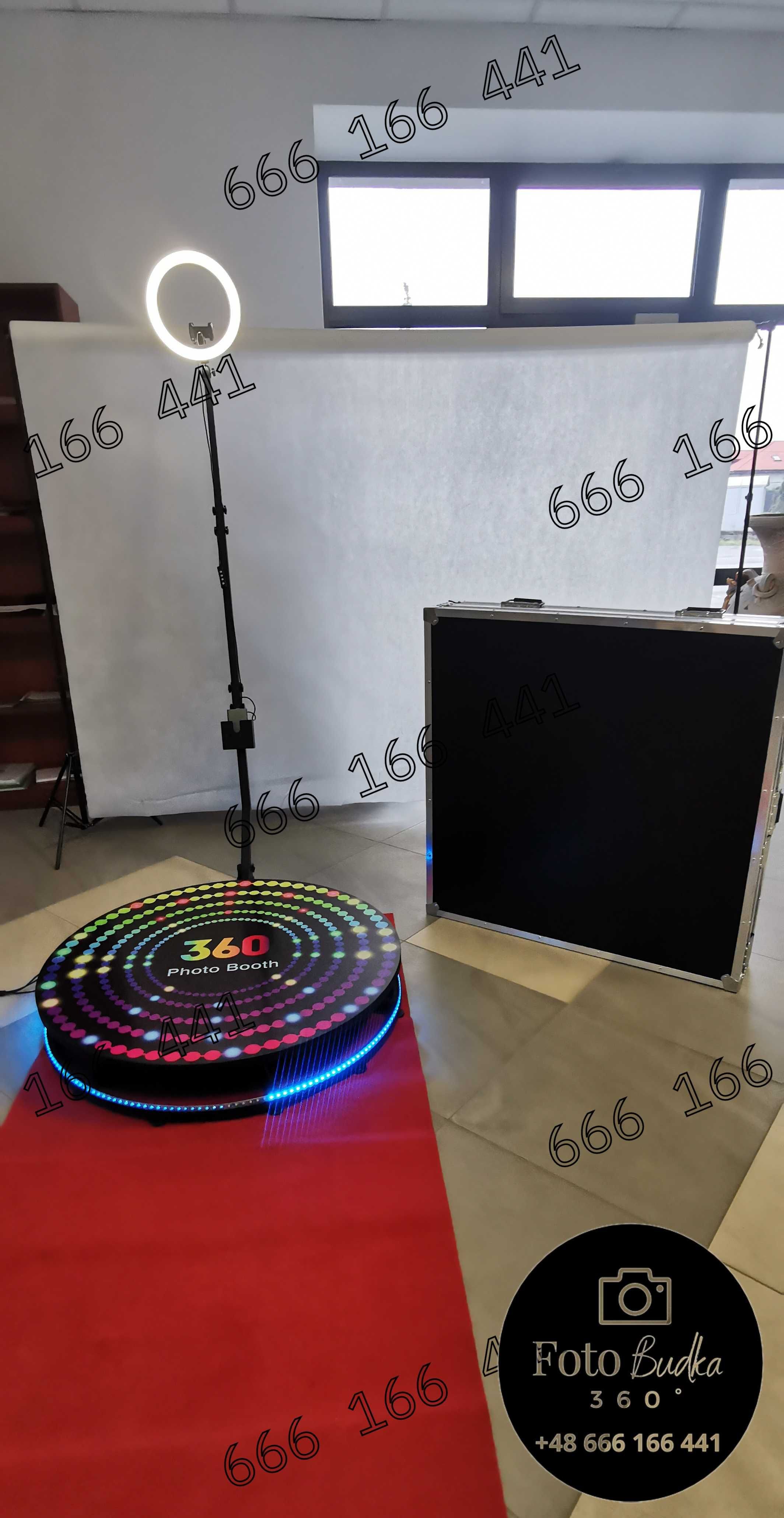 Fotobudka 360 80 i 100 cm, Najnowszy Model 360 V3 Pro Max Ultra