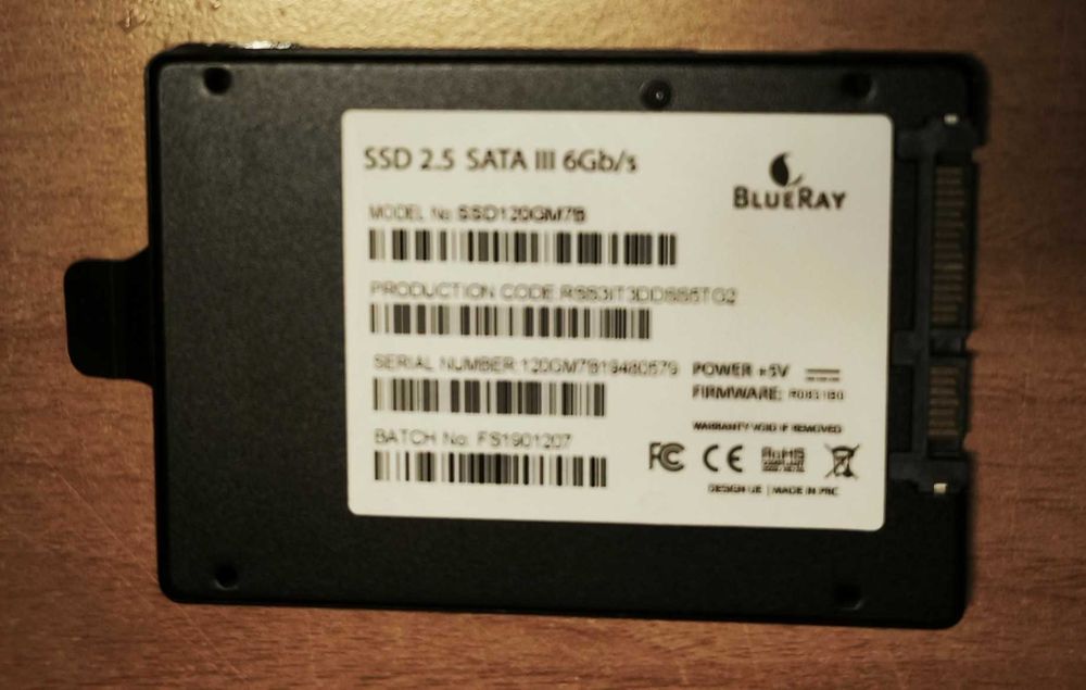 Disco externo SATA 2.5 SSD III 6Gb/s