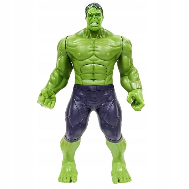 Hulk Duża Ruchoma Figurka Interaktywna 30cm Dźwięk Światło Avengers Bo