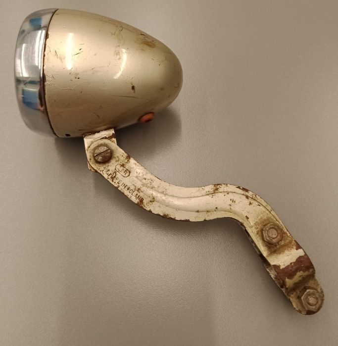 Retro lampa rowerowa - przednia ZZR / PRL (made in Poland)