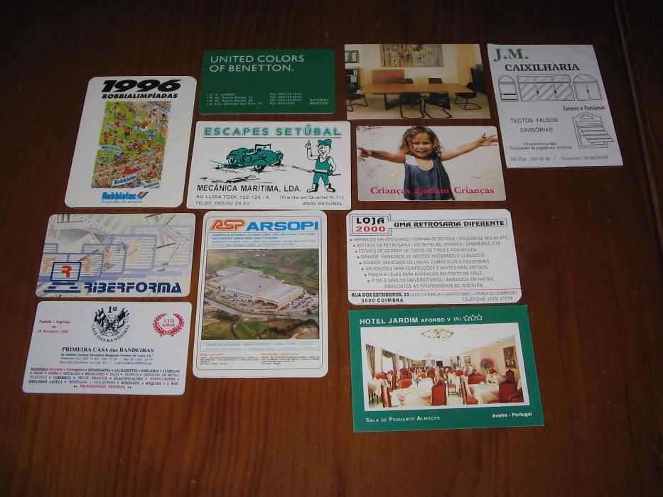 Calendários de Bolso de 1991, 1993, 1995 e 1996 (77)