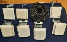 Anteny WiFi Yagi 14dBi 2,4GHz z przewodami
