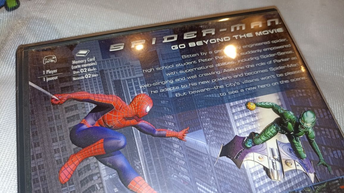 Spider-Man Nintendo Game Cube super stan płyta 9,5/10
