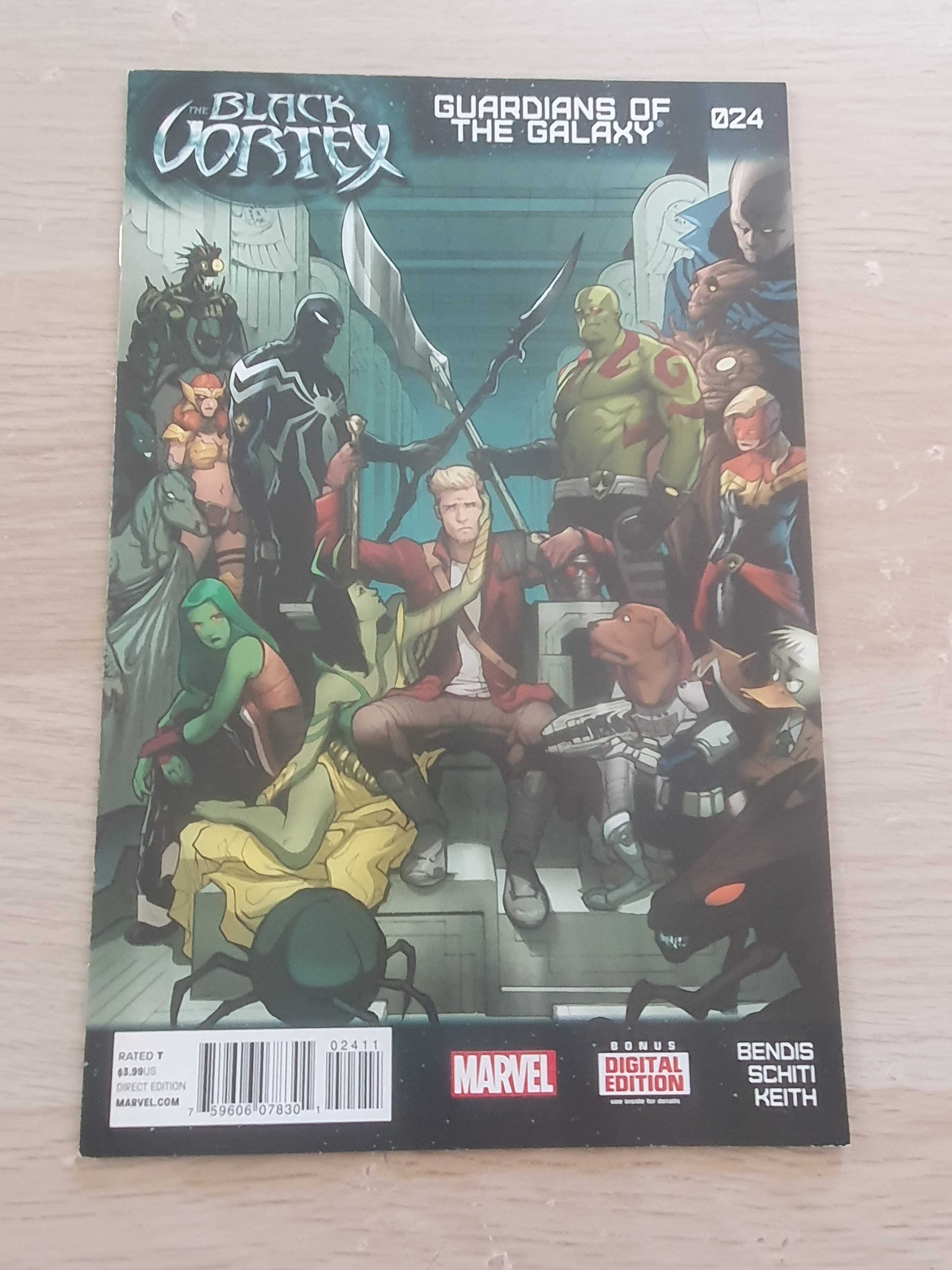 Black Vortex -- GotG: 24, 25; Captain Marvel vol. 8: 14; Omega (ZM60)