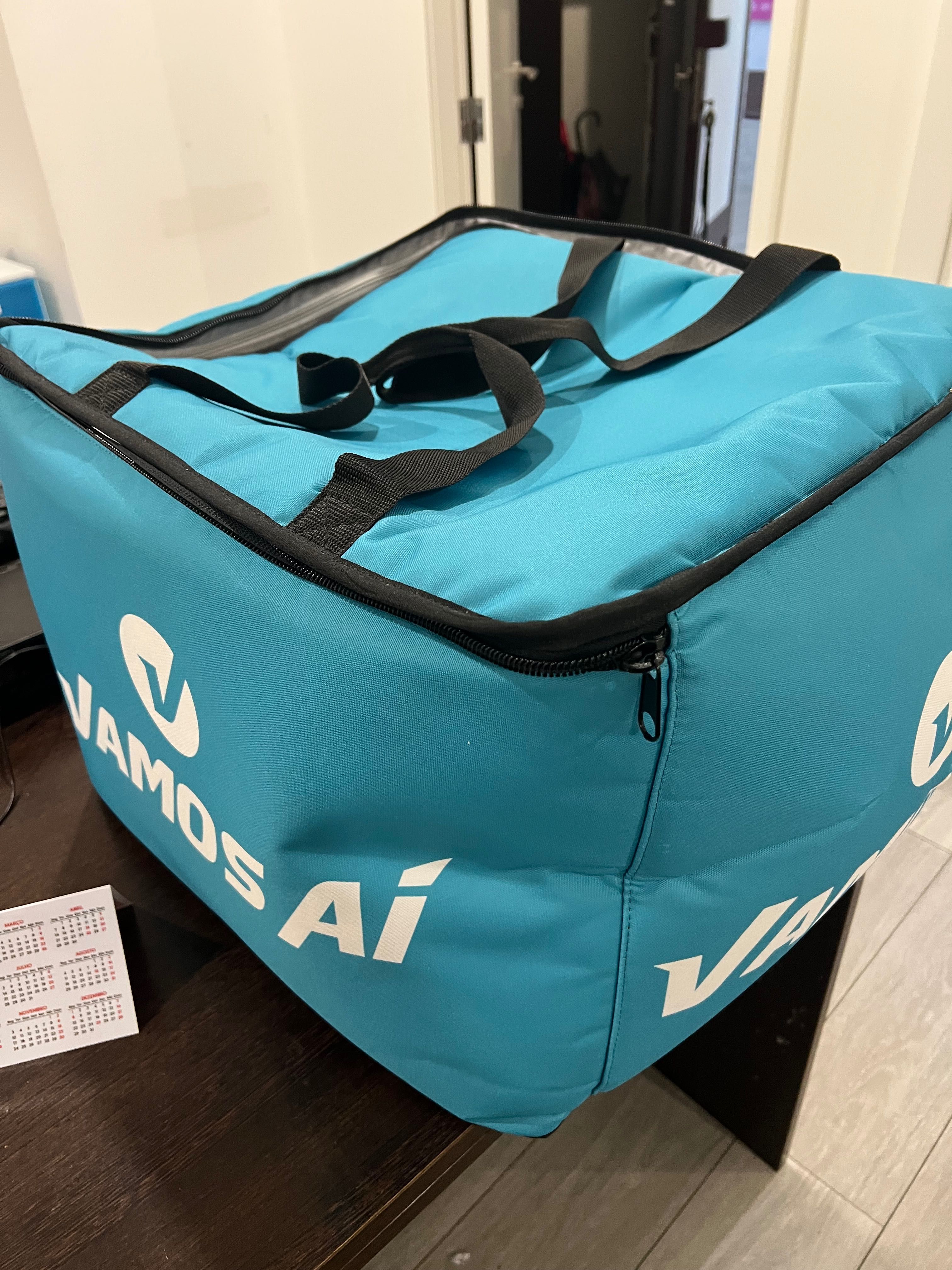 Sacolas térmicas para transporte de comida