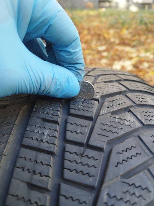 Opony hankook 225/45 r 18 zimowe dwie sztuki