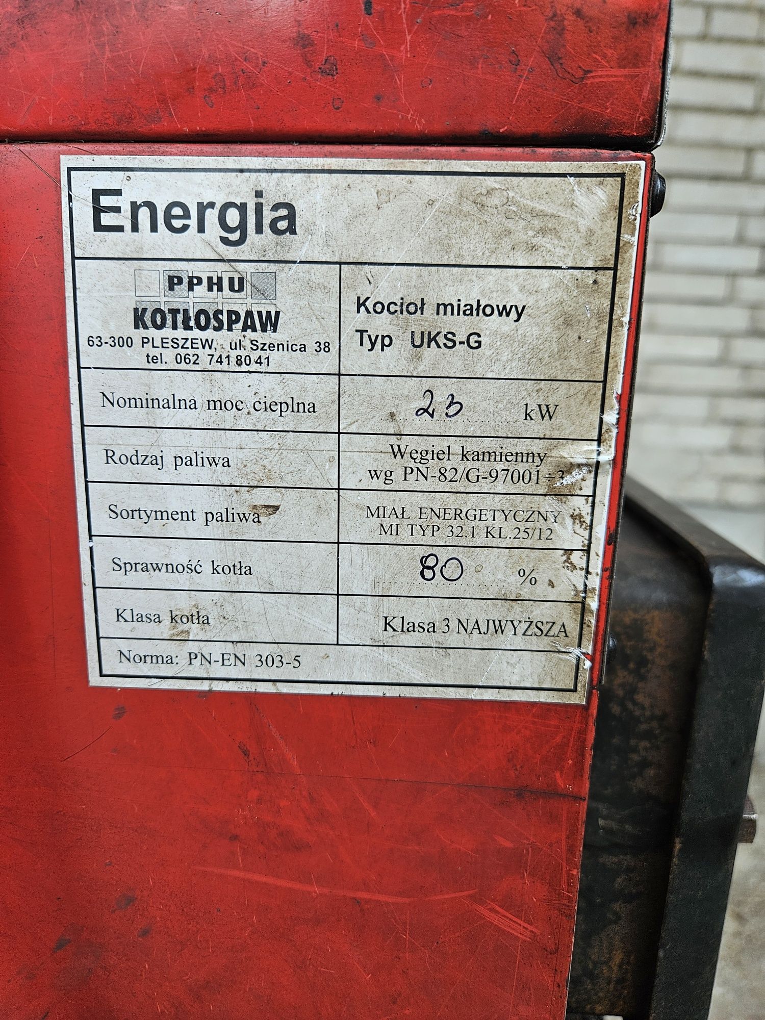 Kocioł Kotłospaw UKS-G 23kw