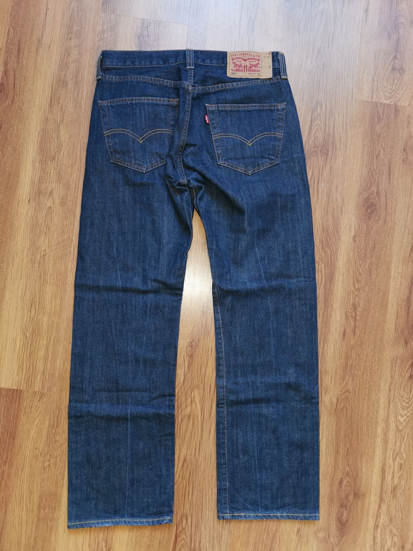 Levi's 501 W32 L30 spodnie jeansowe jeansy Levis Made in Poland