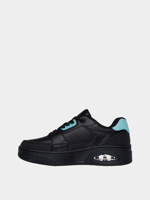 Жіночі кеди skechers / оригінальні чорні кеди скечерс