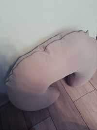 Poduszka do karmienia Ikea len, szary60x50x18 cm