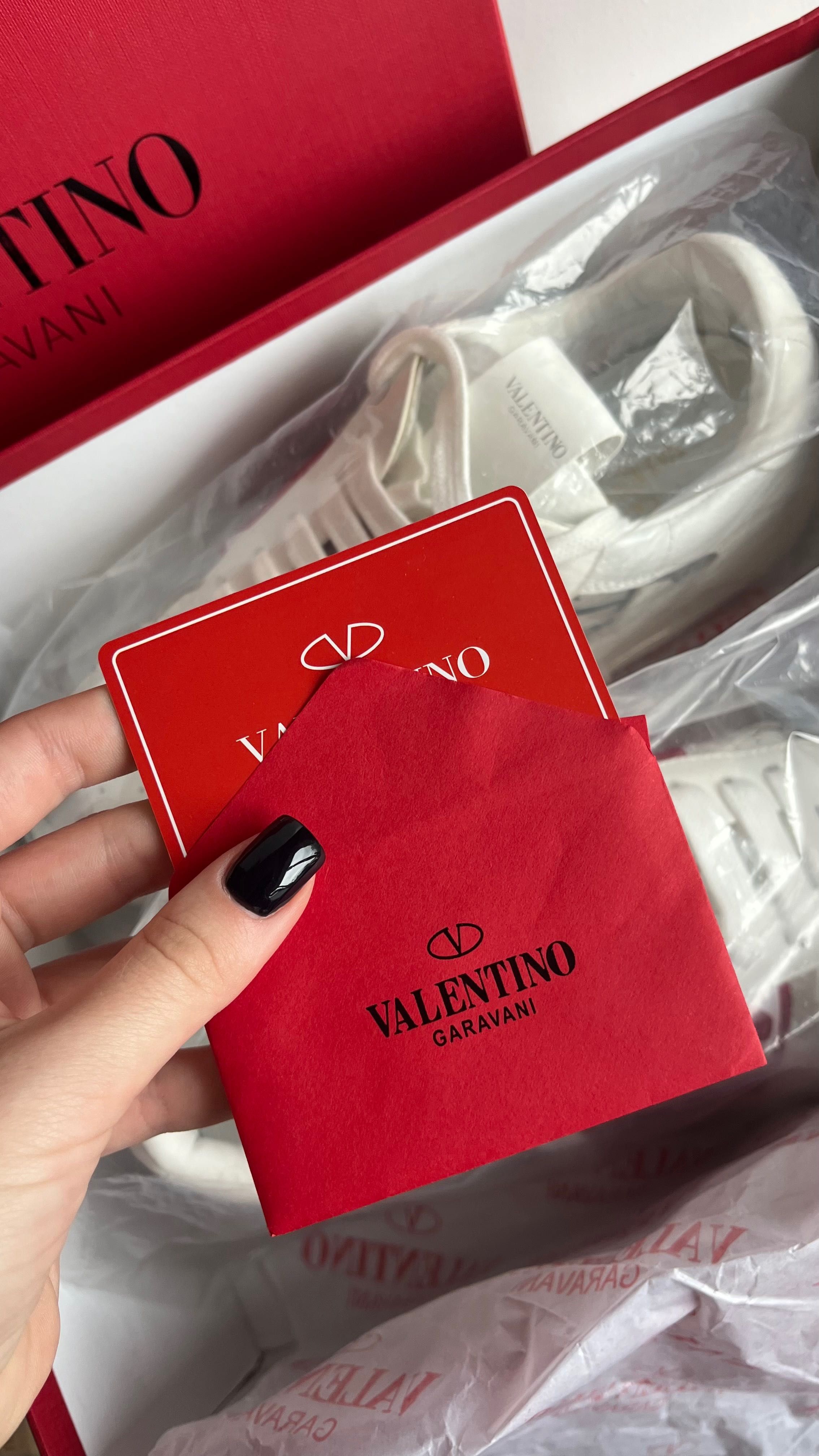 Кеди Valentino білі