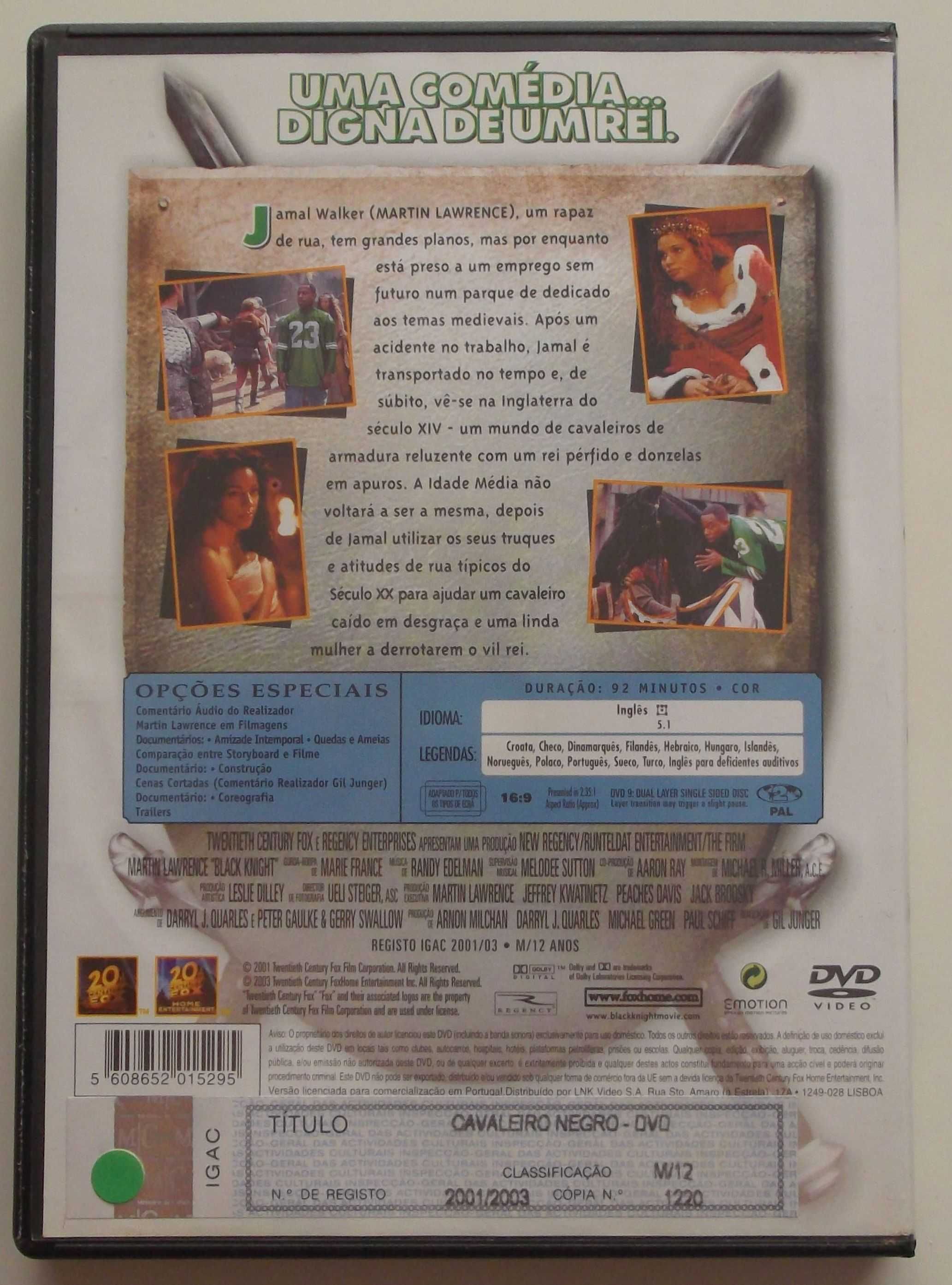 Filme em DVD O Cavaleiro Negro
