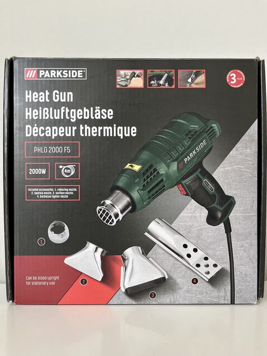 Будівельний, промисловий фен PARKSIDE PHLG 2000 F5, 2000 W