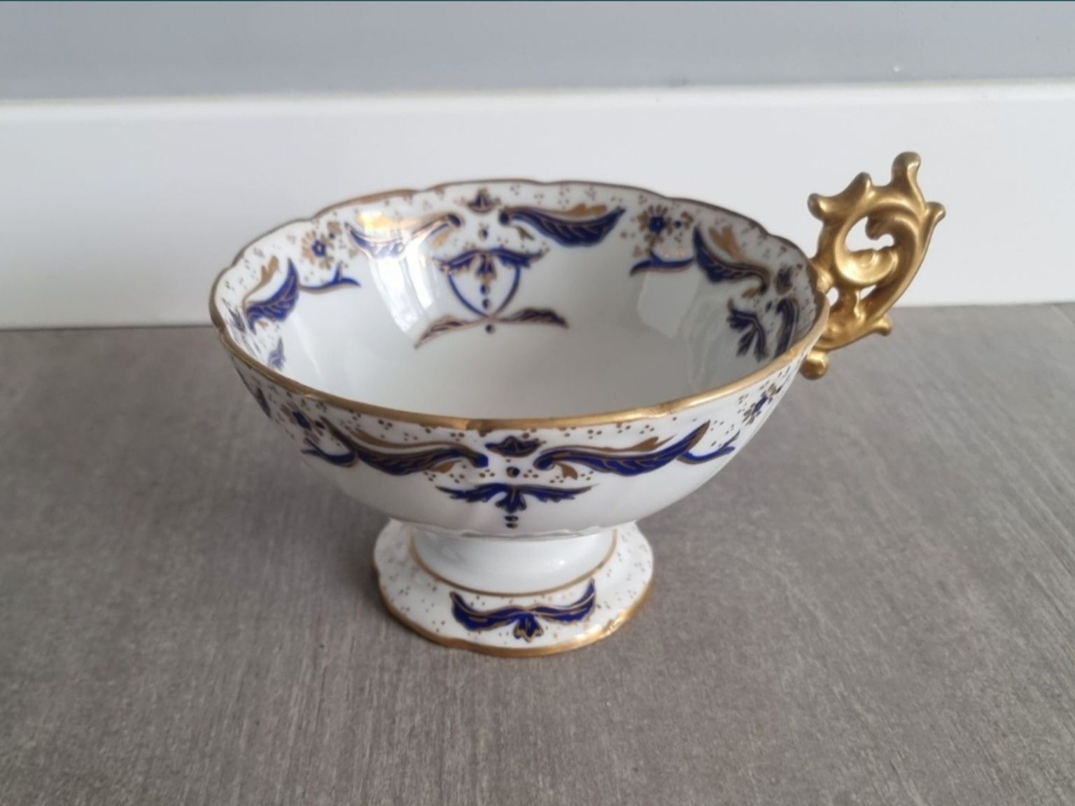 3 filiżanki porcelanowe zestaw kolekcja vintage porcelana