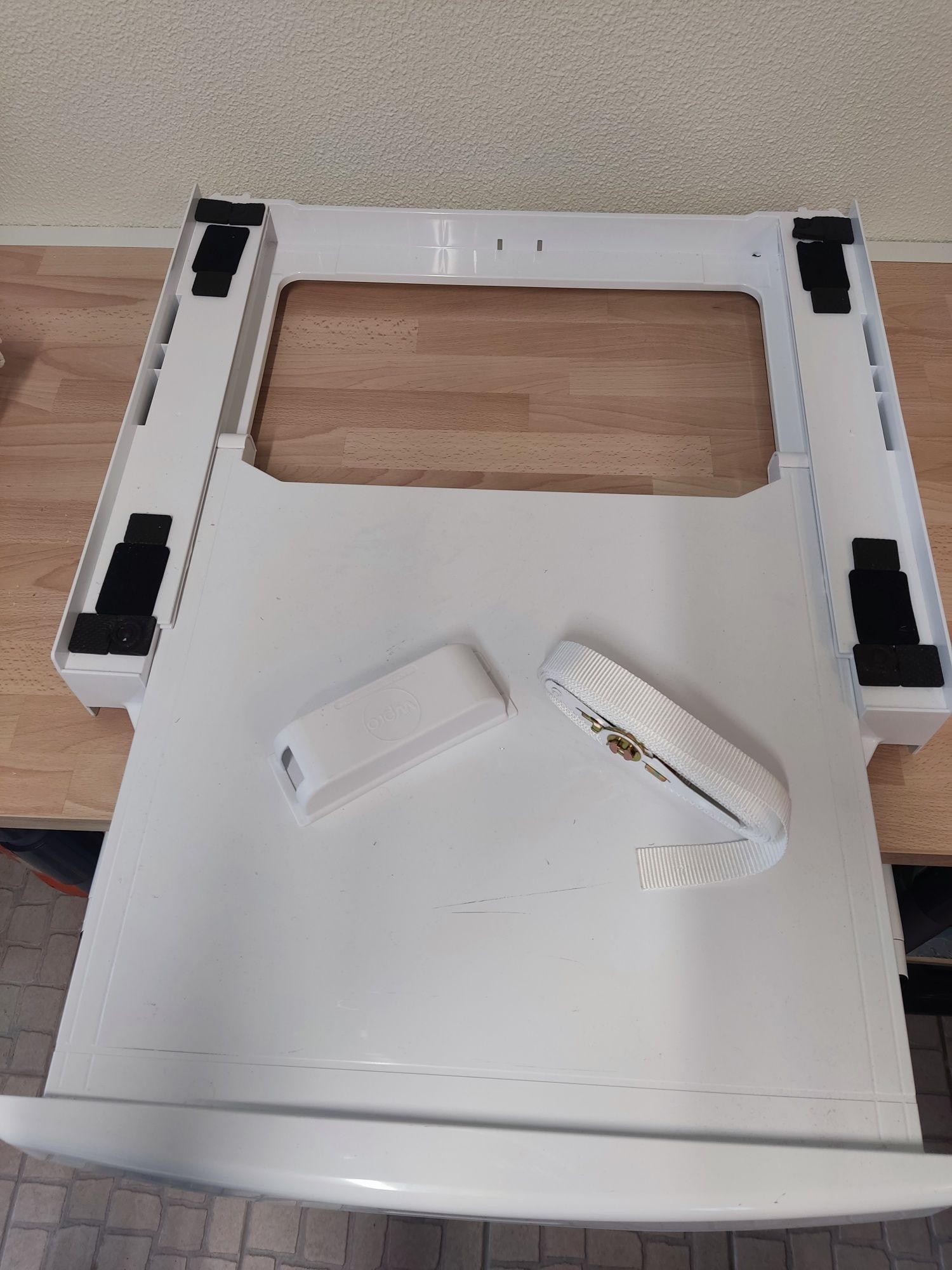 União maquina lavar e secar roupa - Kit montagem