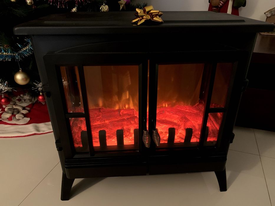 Aquecedor Salamandra Elétrica com efeito 3D