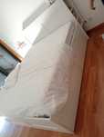 0: IKEA Cama Estrutura+Estrado+Cabeceira (bom estado)