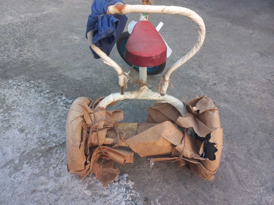 детский велосипед малыш ссср