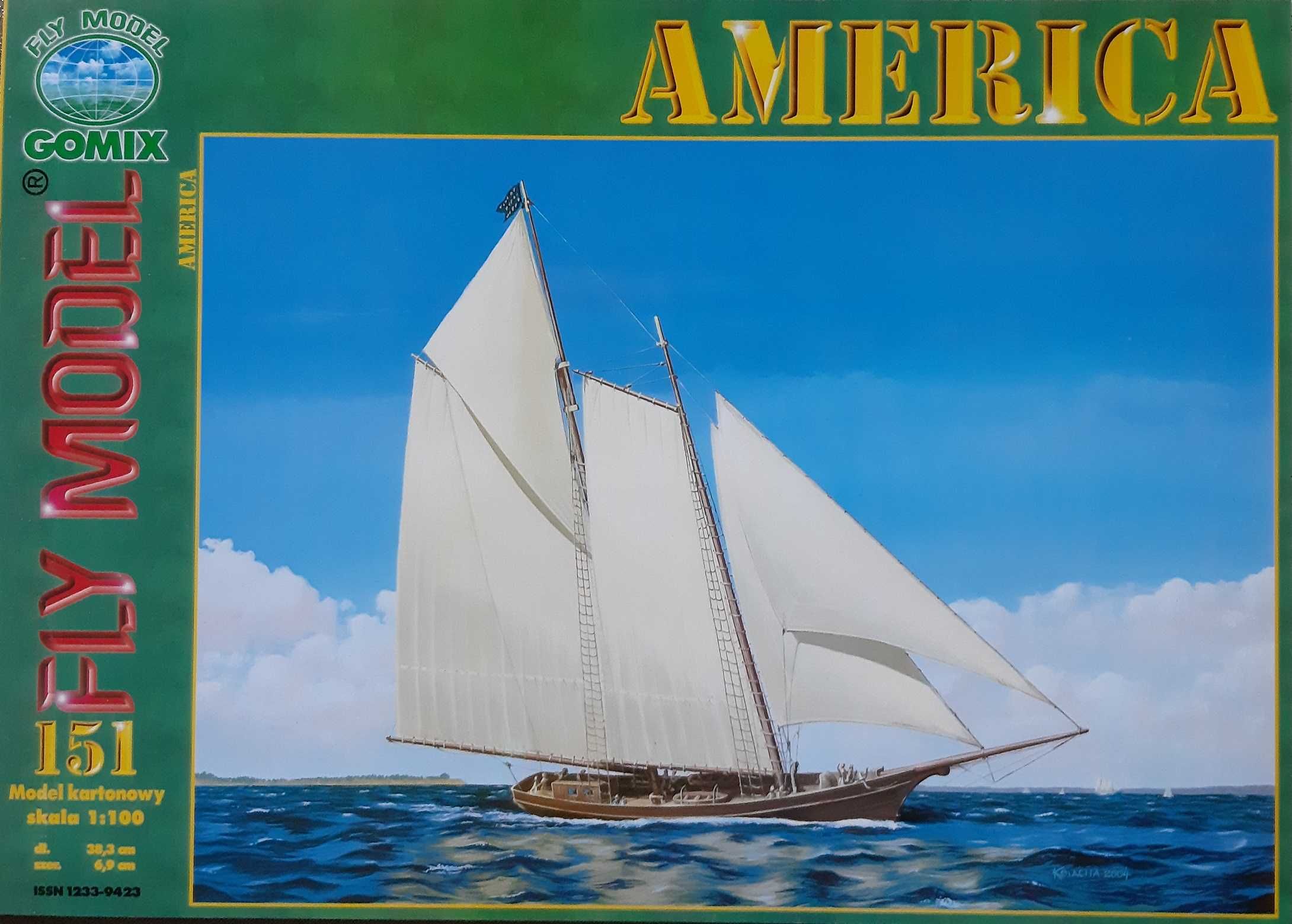 Fly Model 151 America model 1:100