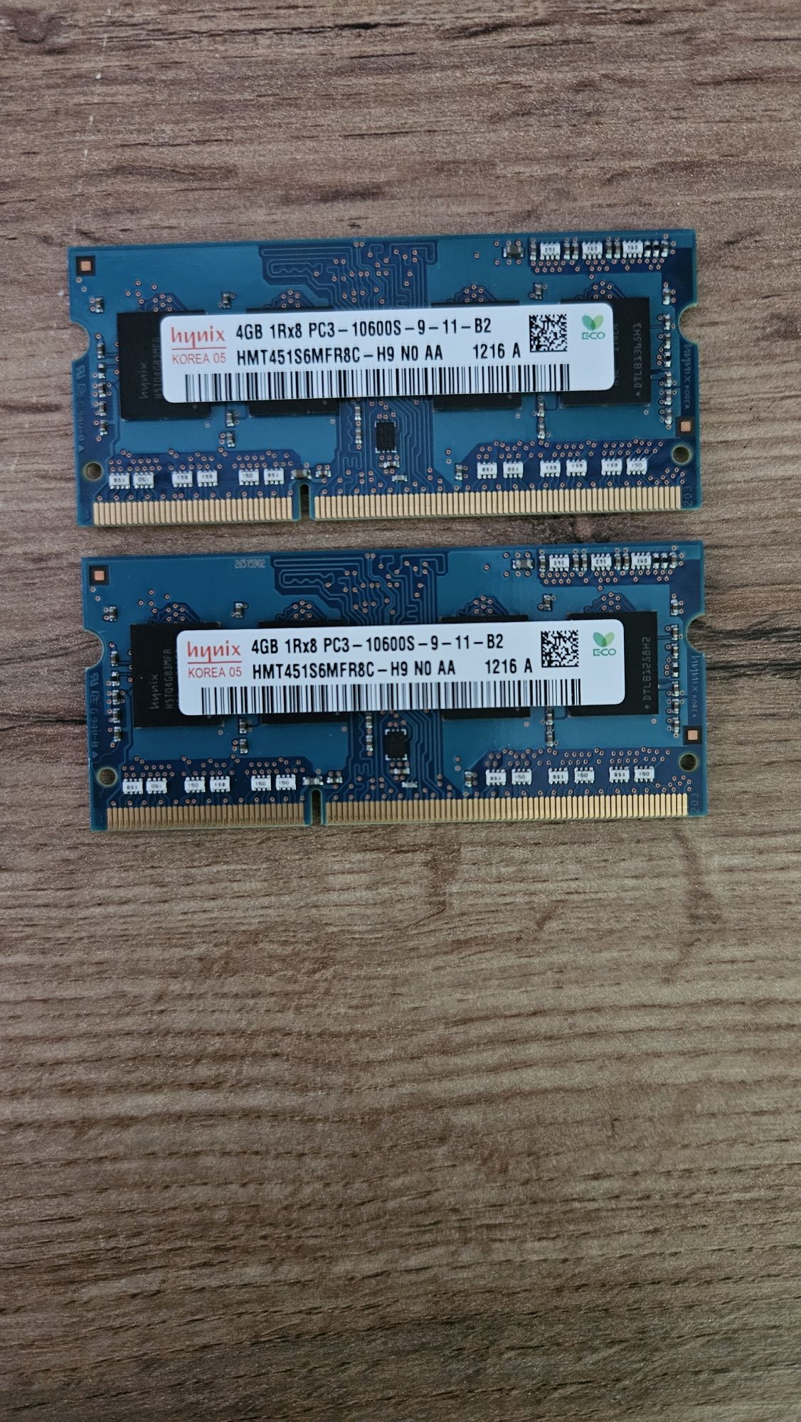 Pamięć RAM SODIMM DDR3 8GB 1333MHz 2x4GB