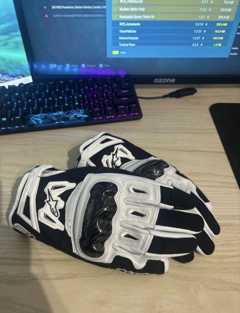 Luvas Alpinestar Smx-2 nunca usadas