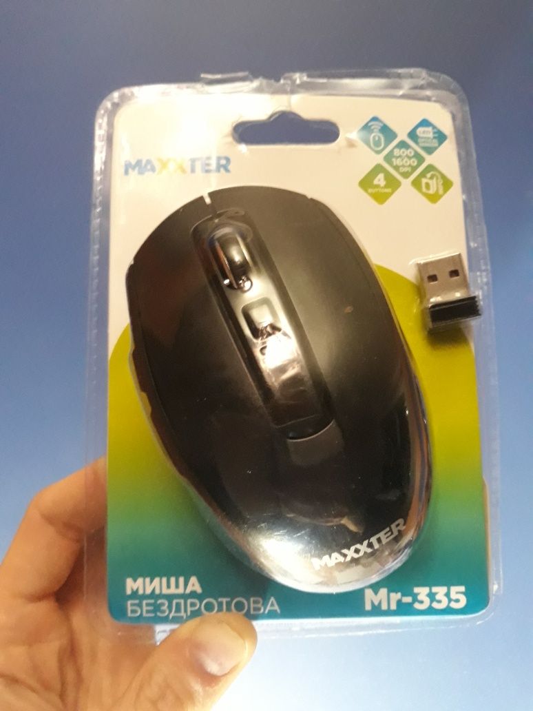 Мишка компьютерная Maxxter