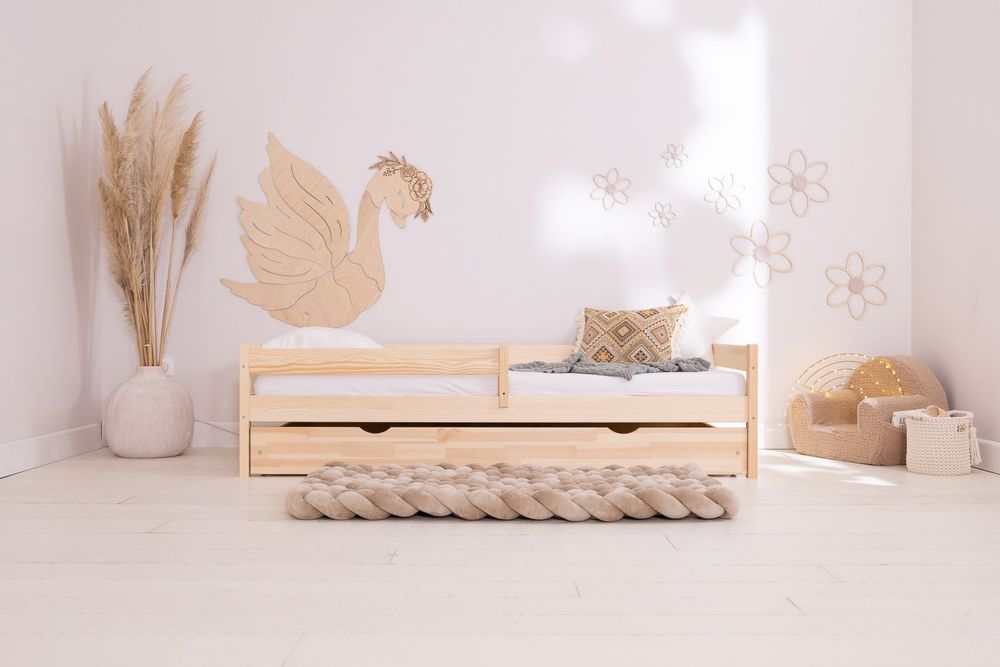 Cama Caracas Premium 70x140 com gaveta cama.