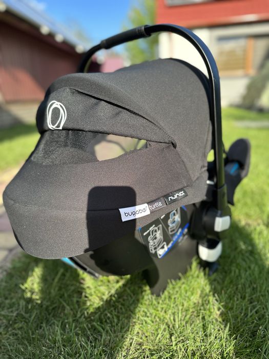 Автолюлька-переноска bugaboo turtle з адопторами