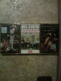 Clapton Unplugged Mayall Metheny kasety