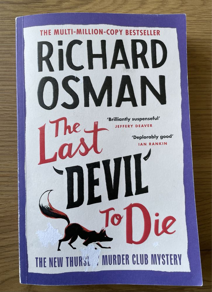Книги Richard Osman “The bullet that missed”, “the last Devil to die”