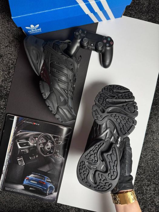 Чоловічі кросівки адідас Adidas XLG Runner Deluxe GTX All Black 41-45