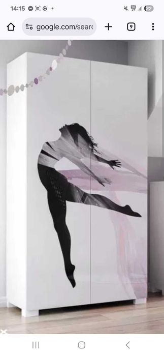 Szafa Meblik baletina, tancerka