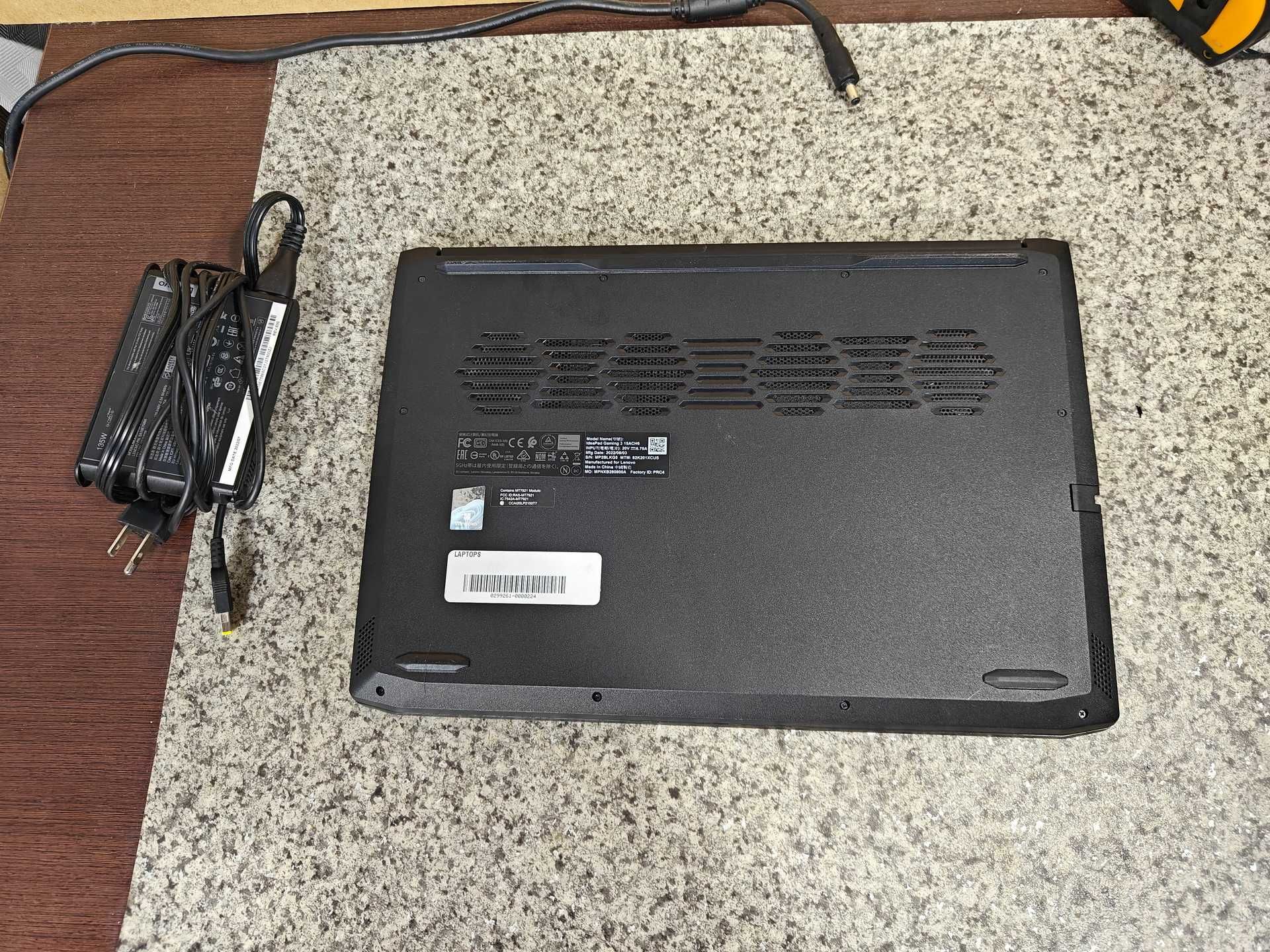 Ноутбук Lenodo Ideapad 3 FHD 120Hz 5600H 32GB 500GB SSD RTX3050Ti
