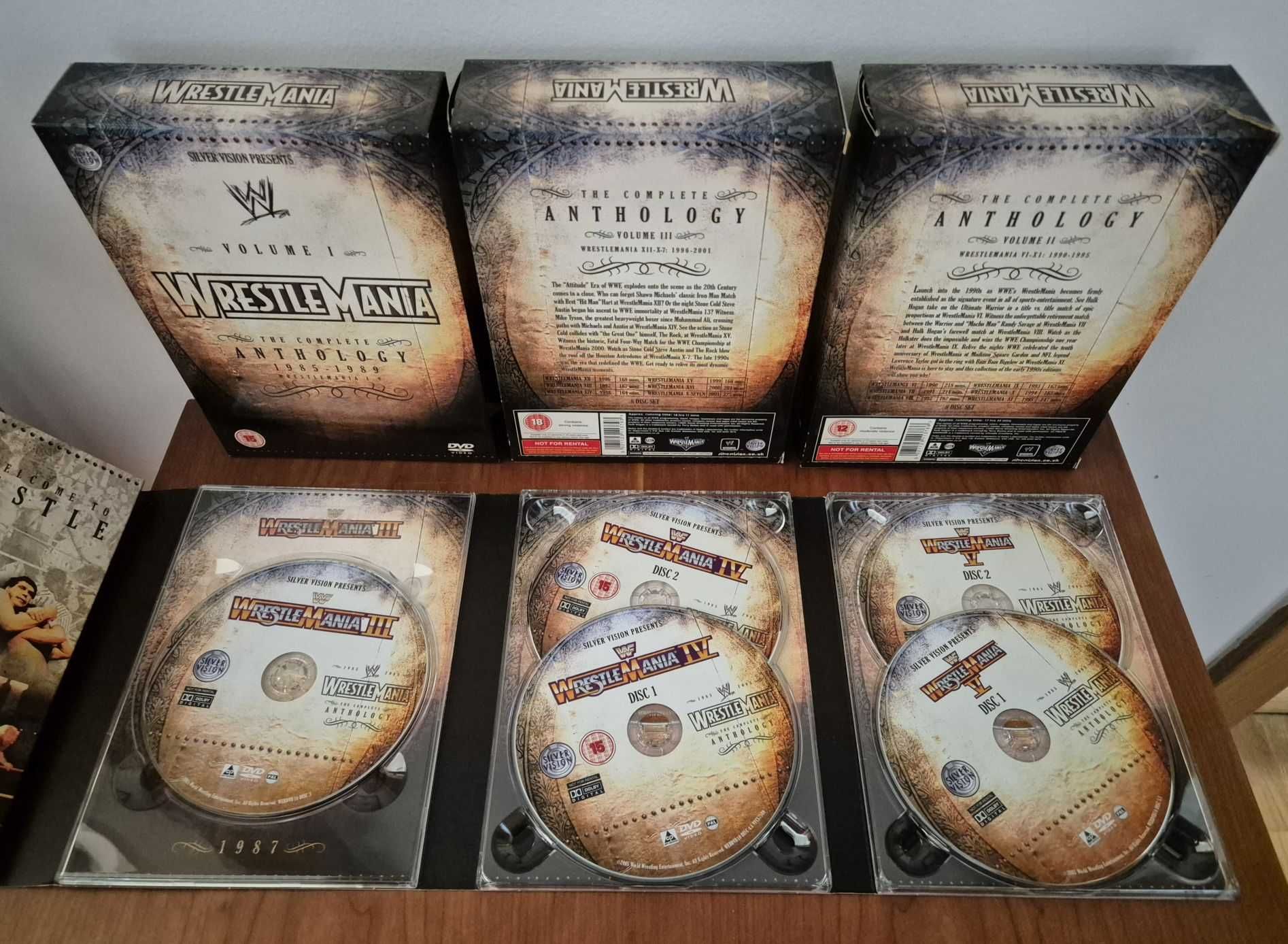 WWE WrestleMania: Vol. I, II e III