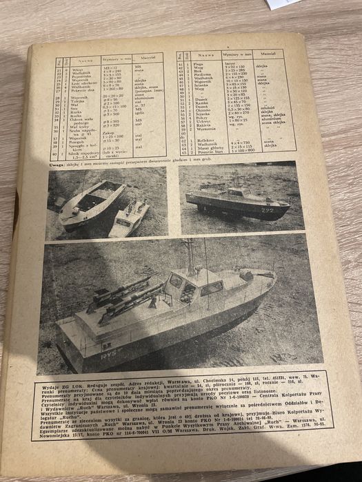 Plany modelarskie nr 13/1966