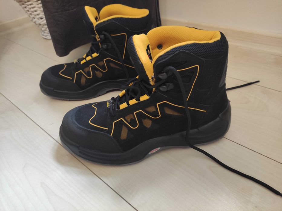 Męskie bezpieczne buty robocze Elten Grant Mid yellow r. 42 27,5 new