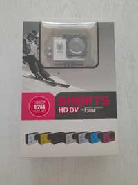 Câmara Sports HD DV 1080p H.264 full HD - Nova