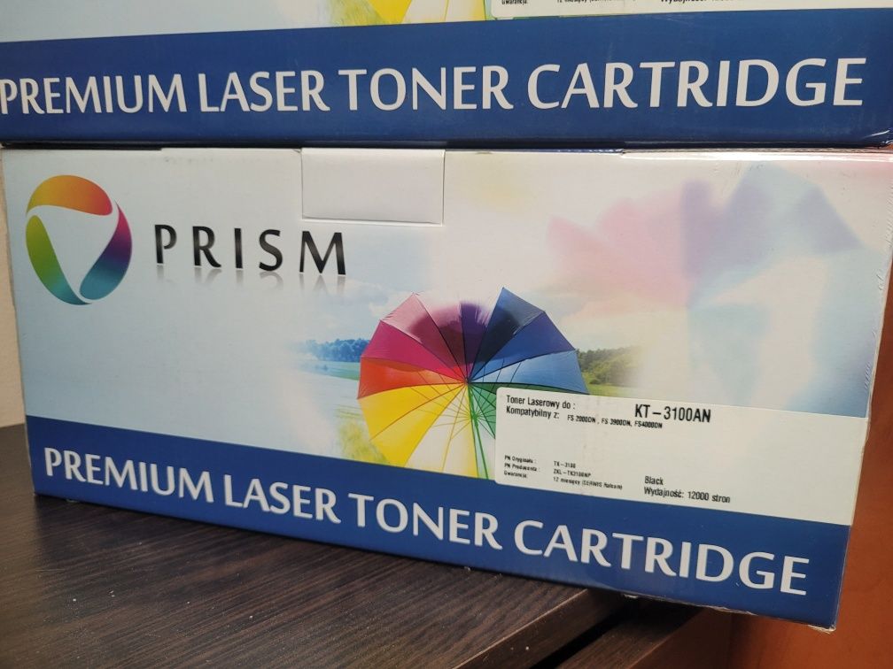 Tonery laserowe wklady Prism KT-3100AN x2 + HT-12AN