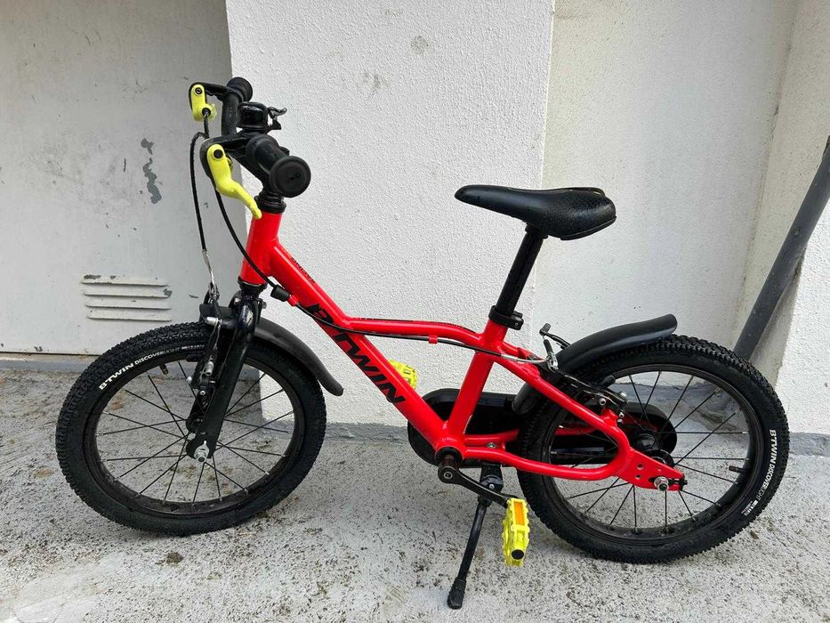 Bicicleta Criança roda 16" Premium: Alumínio muito leve