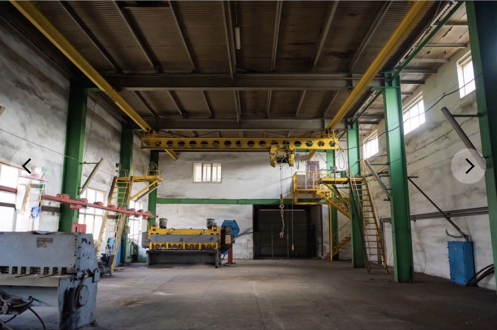 Продаж виробничих та складських приміщень заводу «Металіст»