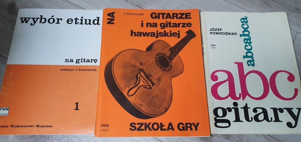 3 Książki do nauki gry na gitarze klasycznej Powróżniak