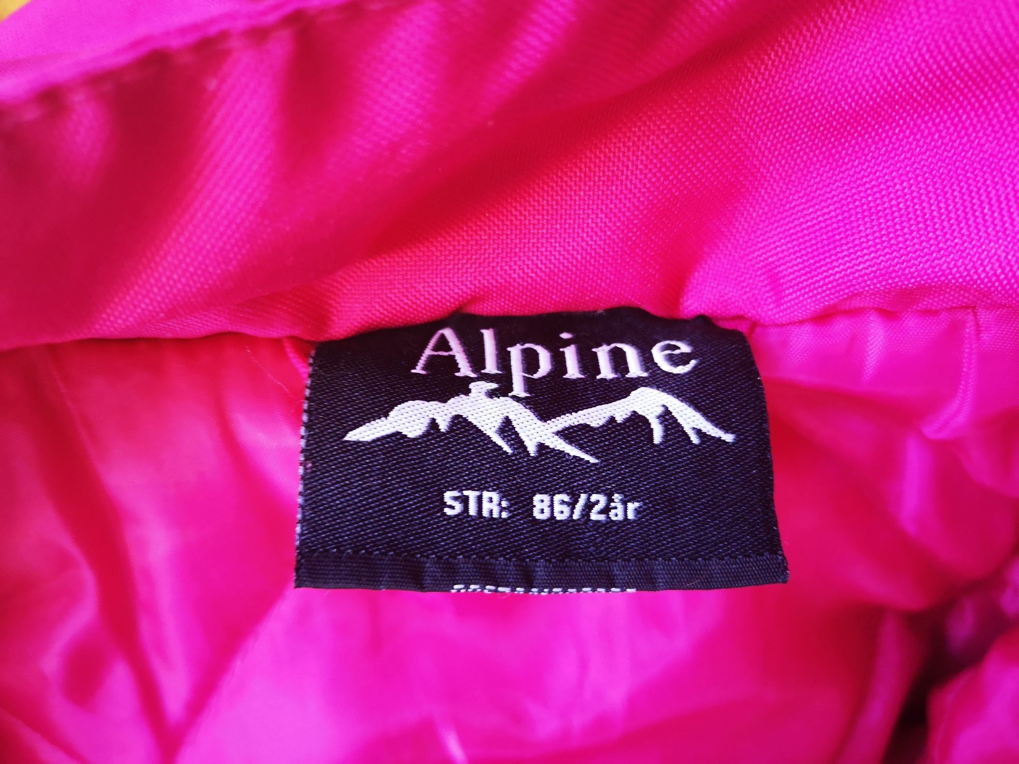 Kombinezon zimowy Alpine 86 hot pink