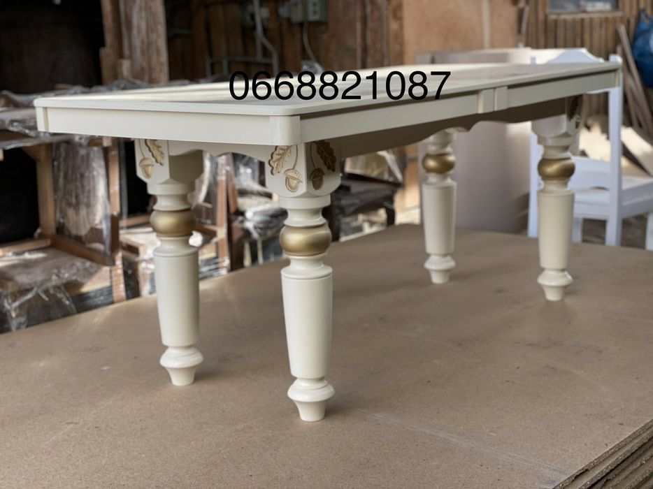 Стіл Стол Столы "Жолудь" розкладний з натурального дерева