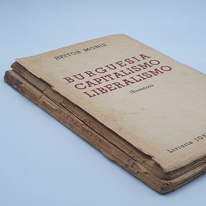 Livro - Heitor Moniz - Burguesia Capitalismo Liberalismo - CE
