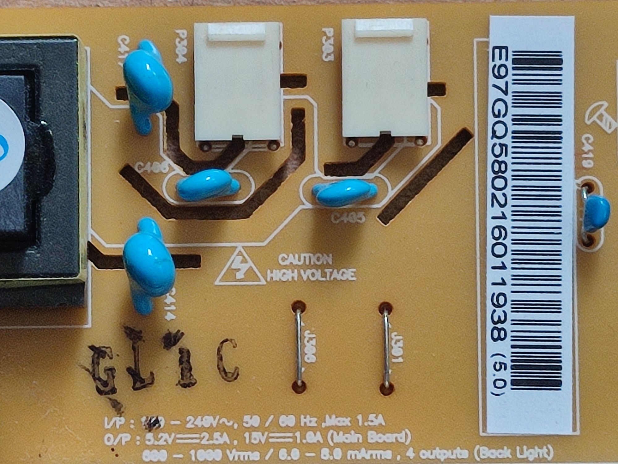 Блок питания  SMPS inverter 4L PLLM-M804B EAY59175901