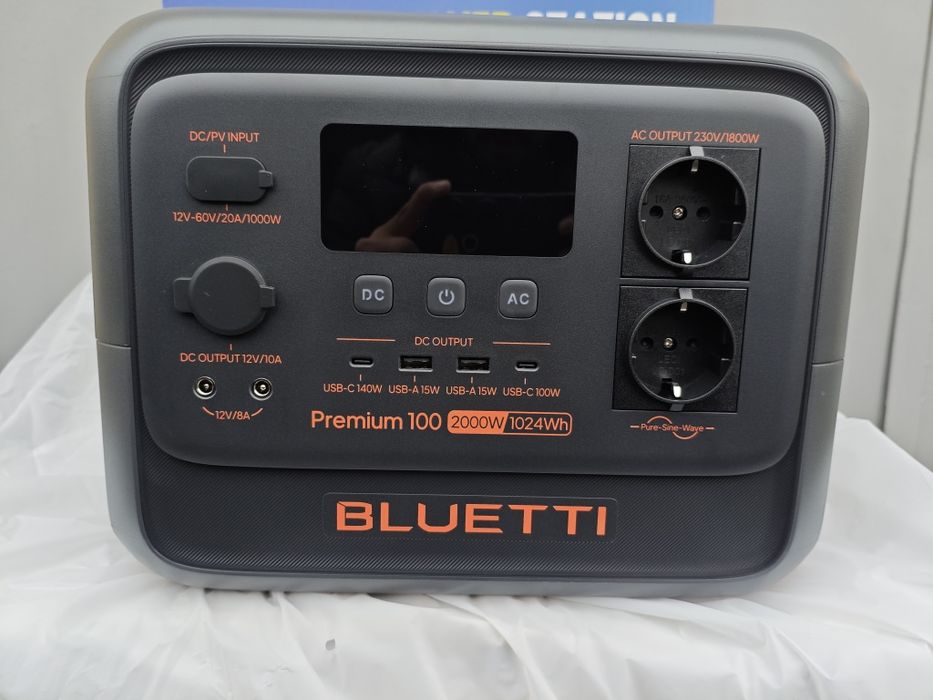 Резервне живлення BLUETTI Premium 100 V2, 2000 Вт, 1024 Вт*год дбж